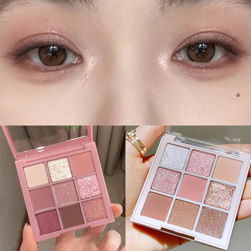 Paleta de Sombras Cintilantes