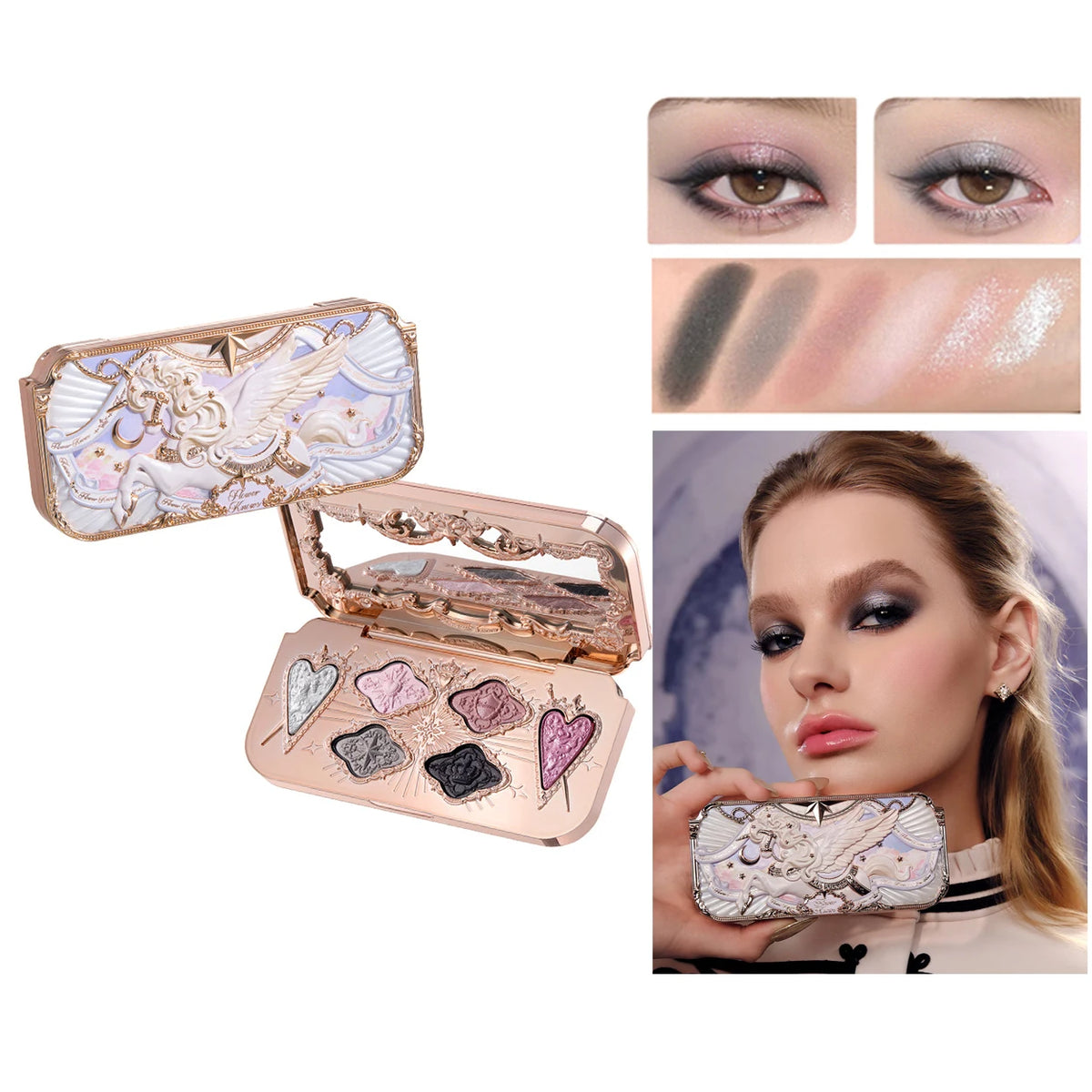 Paleta 6 Sombras Swan Ballet Flower Knows