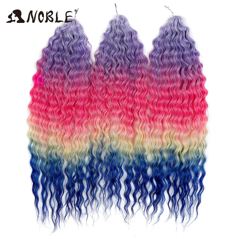 Cabelo Sintético Ondulado para Tranças