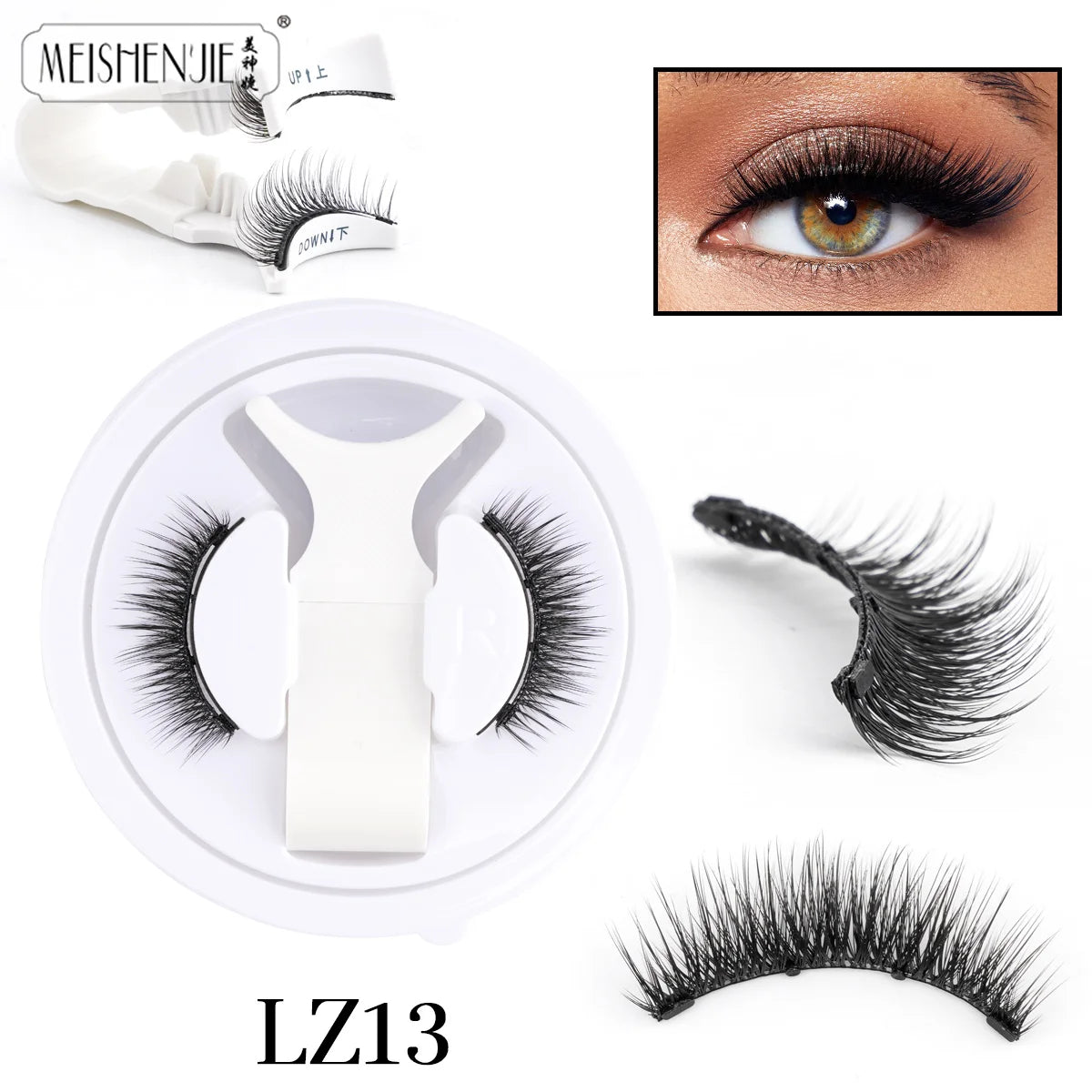 Kit de Cílios Magnéticos Meeshenjie