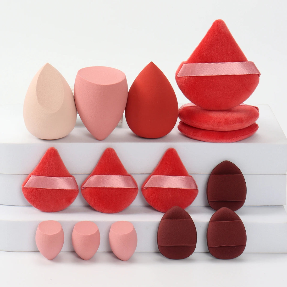 Kit de Mini Esponjas para Maquiagem
