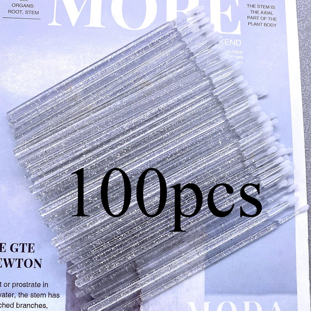 Kit 100 Microescovas para Cílios