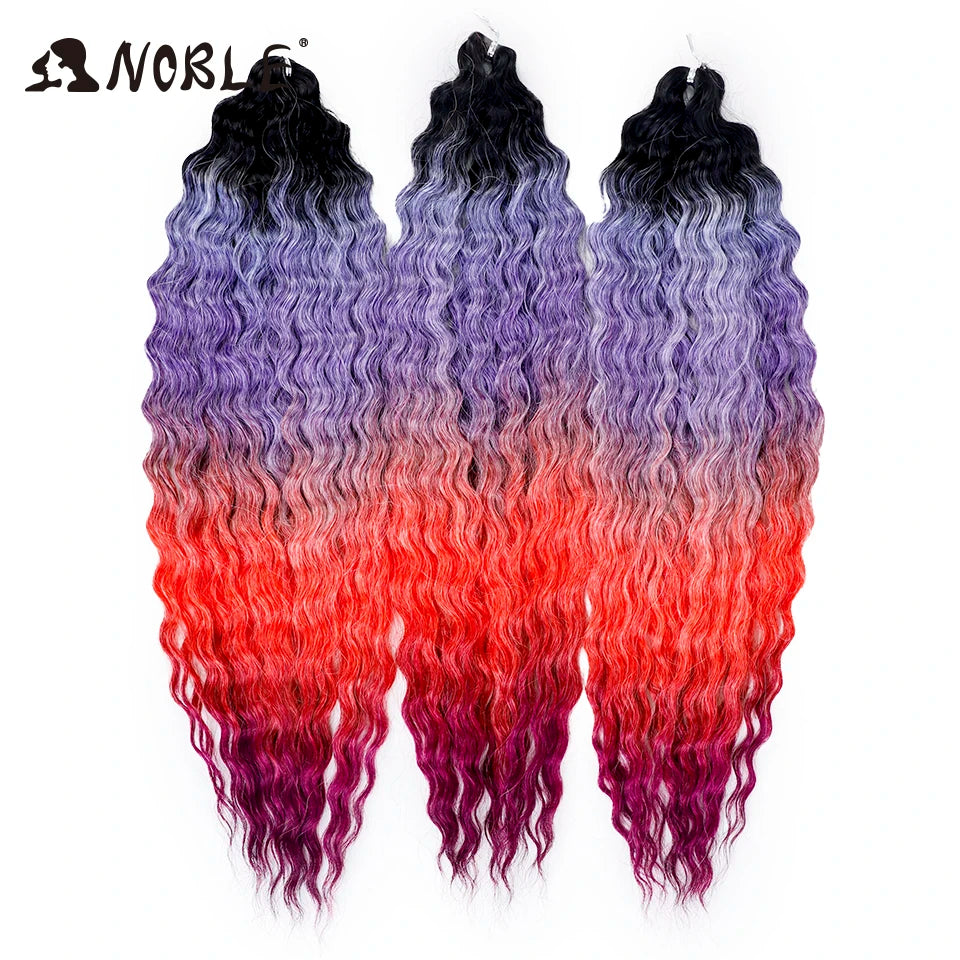 Cabelo Sintético Ondulado para Tranças