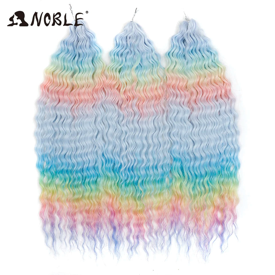 Cabelo Sintético Ondulado para Tranças