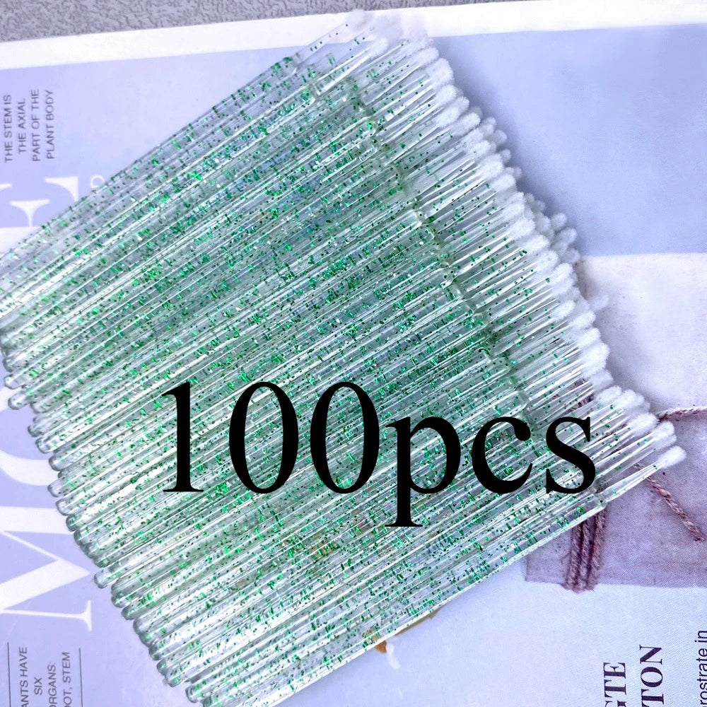 Kit 100 Microescovas para Cílios