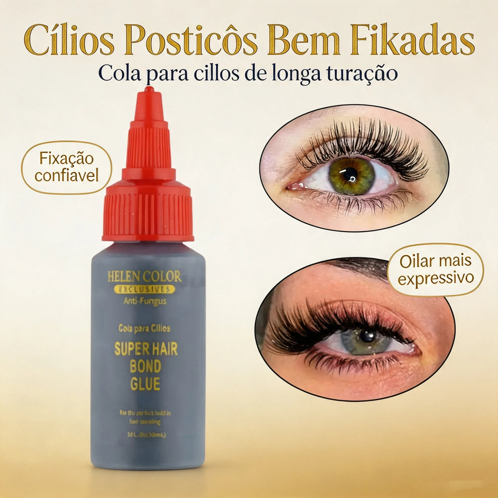 Cola de Alta Aderência para Extensão de Cílios