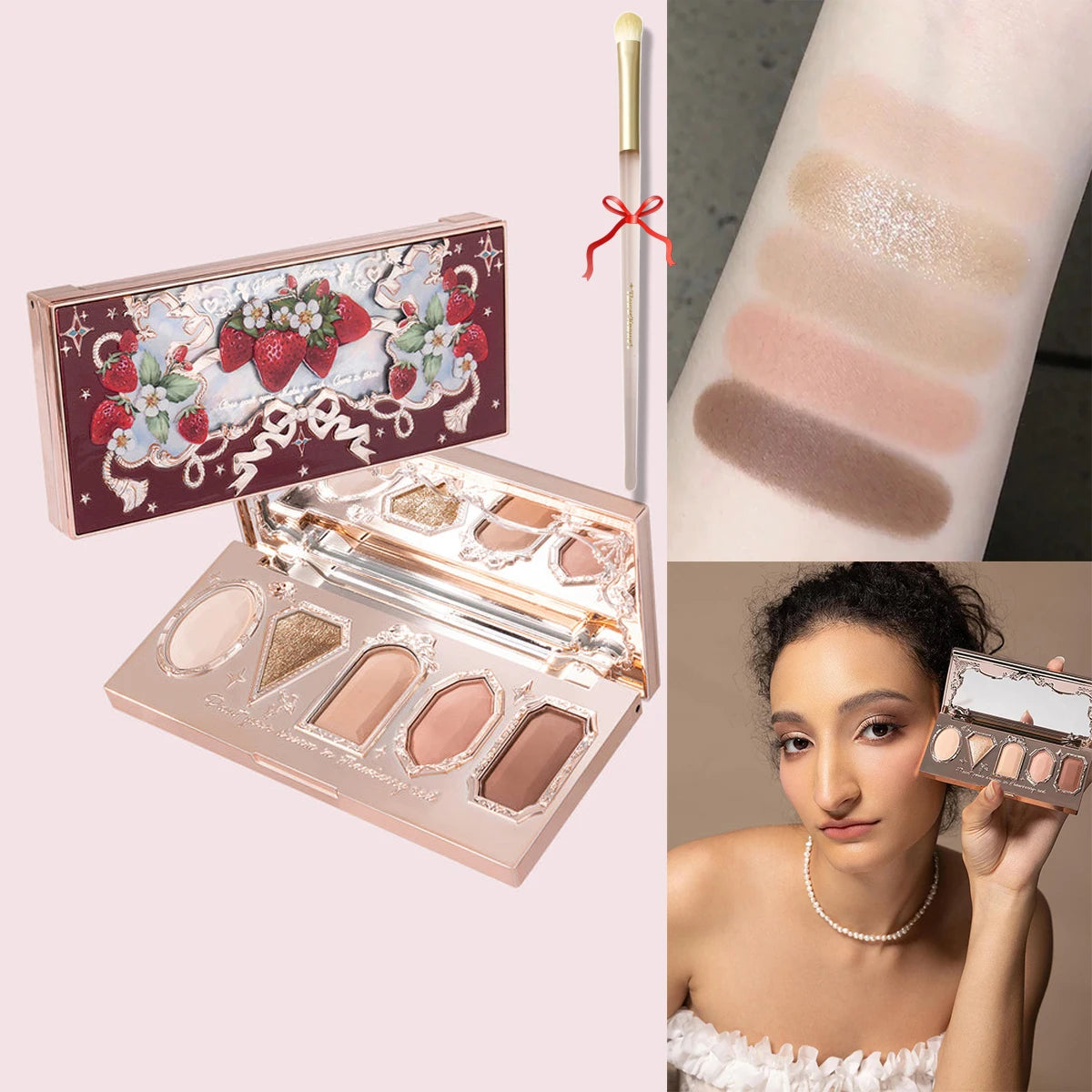 Paleta 6 Sombras Swan Ballet Flower Knows