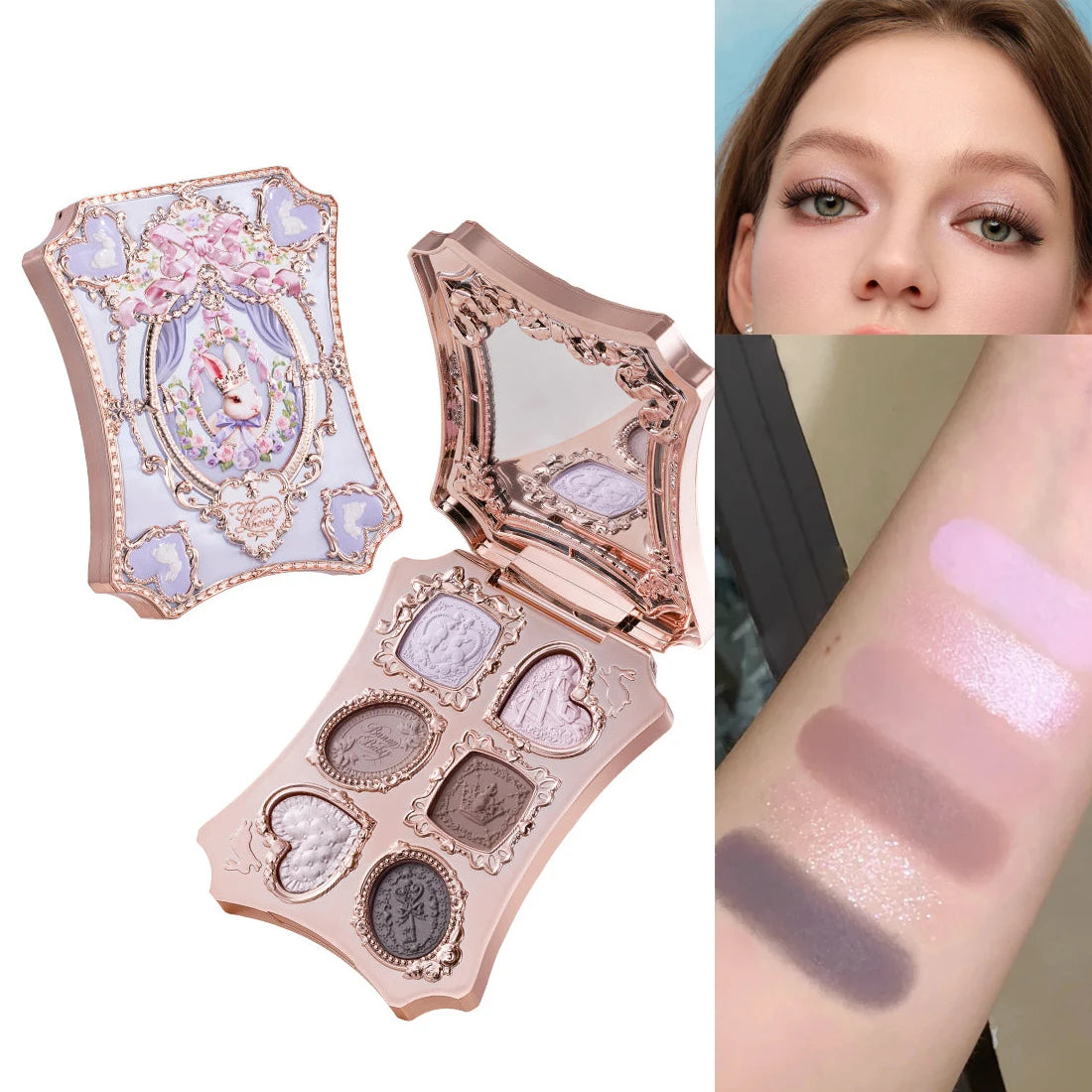 Paleta 6 Sombras Swan Ballet Flower Knows