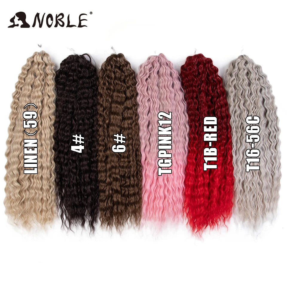 Cabelo Sintético Ondulado para Tranças