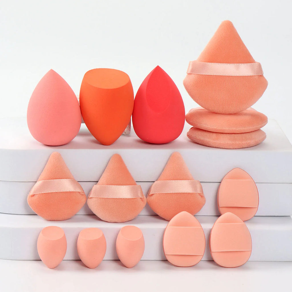 Kit de Mini Esponjas para Maquiagem