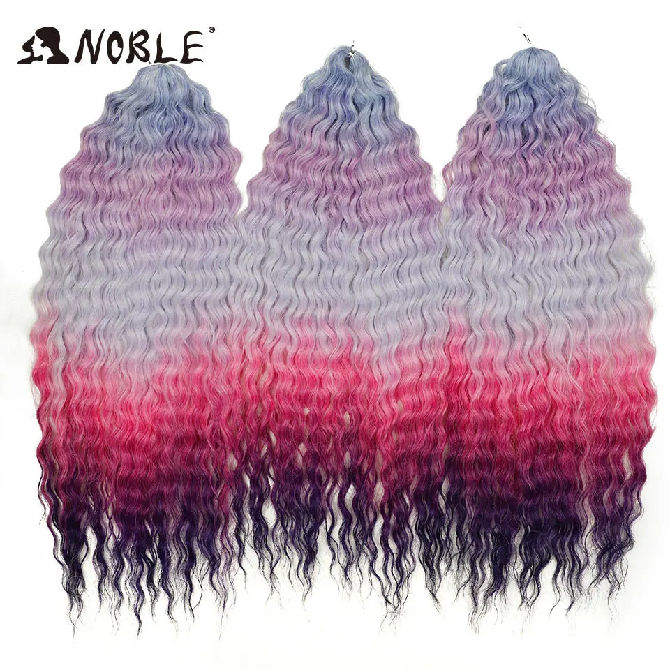 Cabelo Sintético Ondulado para Tranças
