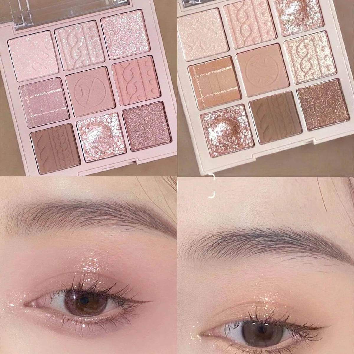Paleta de Sombras Cintilantes