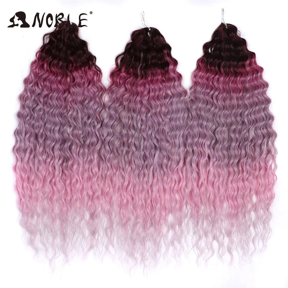 Cabelo Sintético Ondulado para Tranças