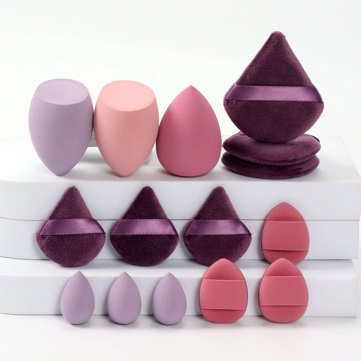 Kit de Mini Esponjas para Maquiagem
