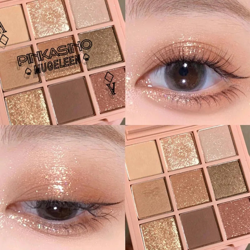 Paleta de Sombras Cintilantes