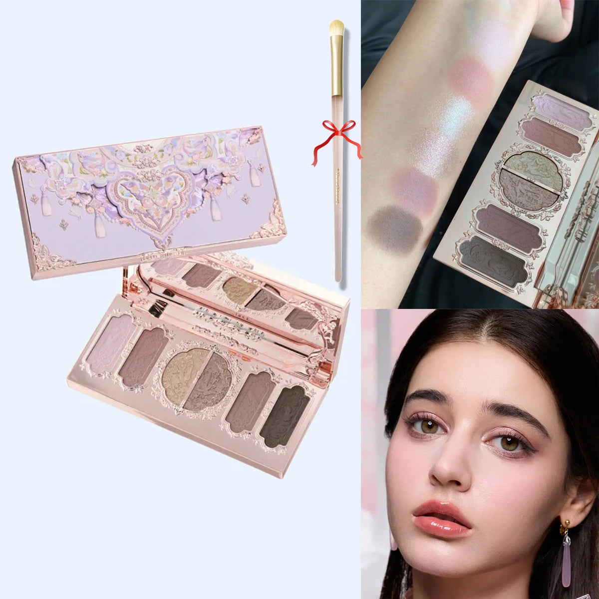 Paleta 6 Sombras Swan Ballet Flower Knows