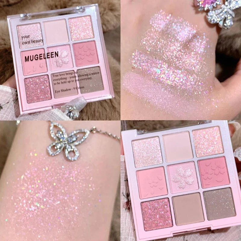 Paleta de Sombras Cintilantes