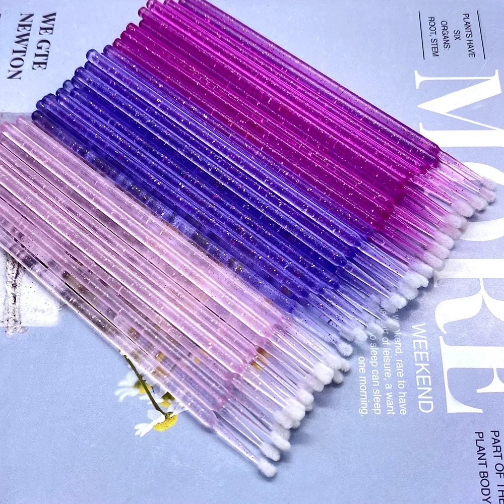 Kit 100 Microescovas para Cílios