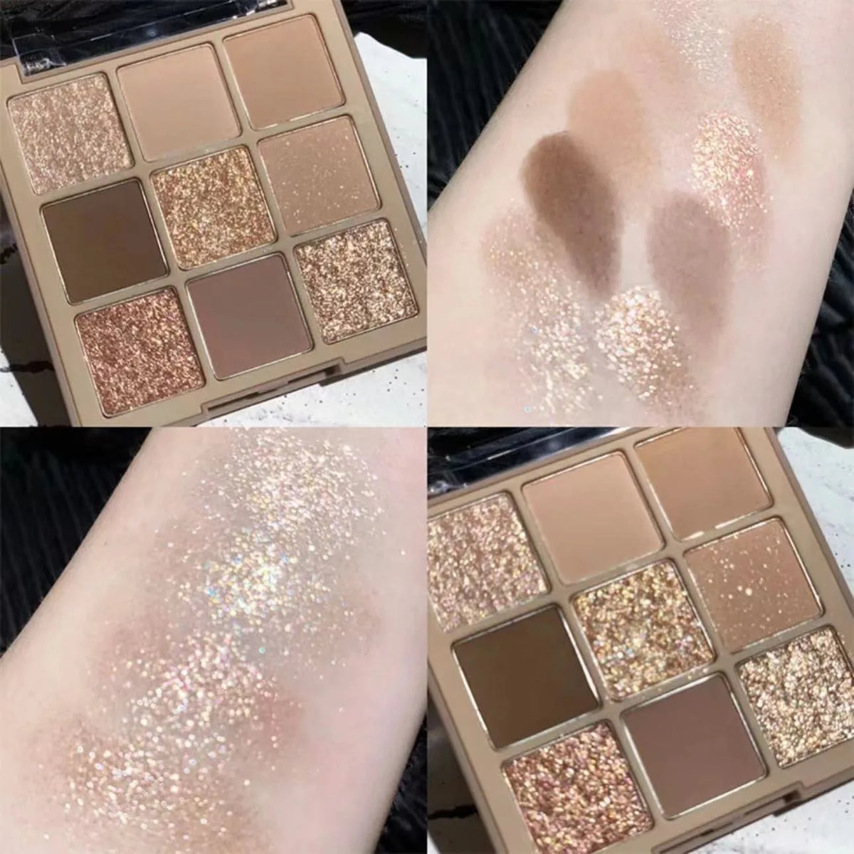 Paleta de Sombras Cintilantes