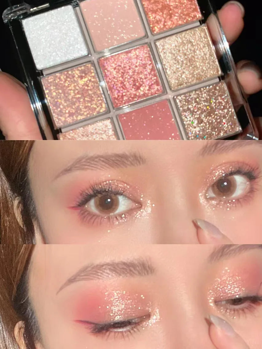 Paleta de Sombras Cintilantes