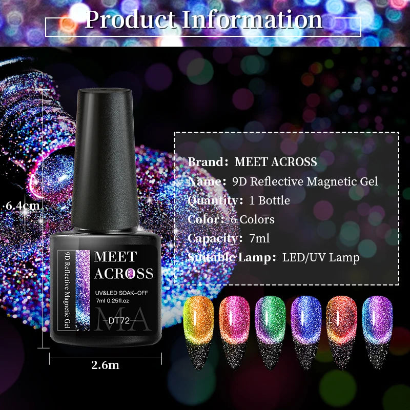 Esmalte em Gel Magnético 9D