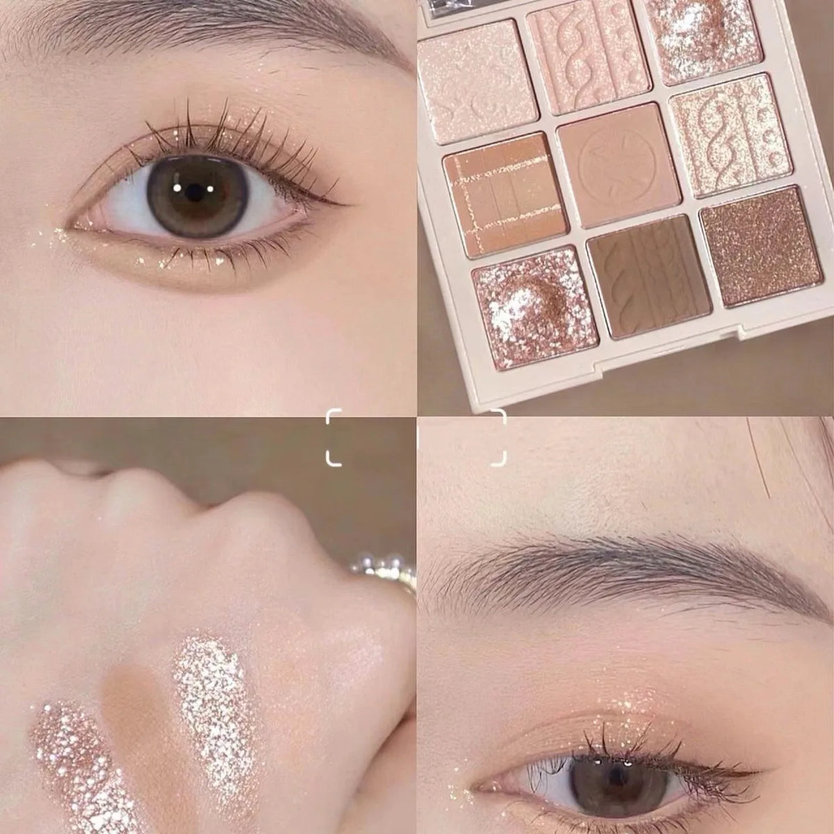 Paleta de Sombras Cintilantes