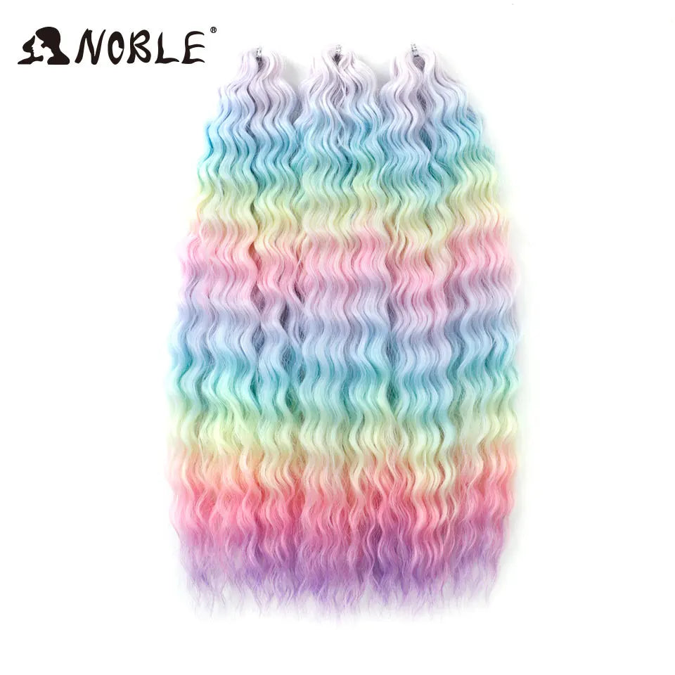 Cabelo Sintético Ondulado para Tranças
