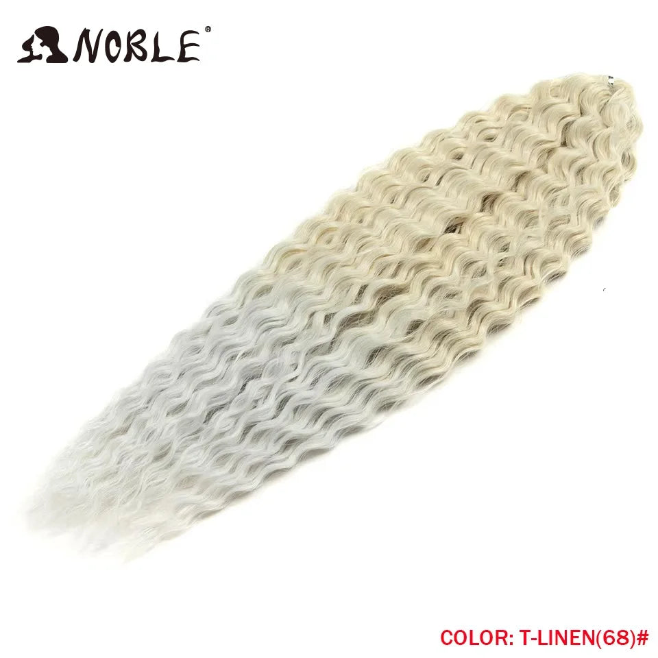 Cabelo Sintético Ondulado para Tranças