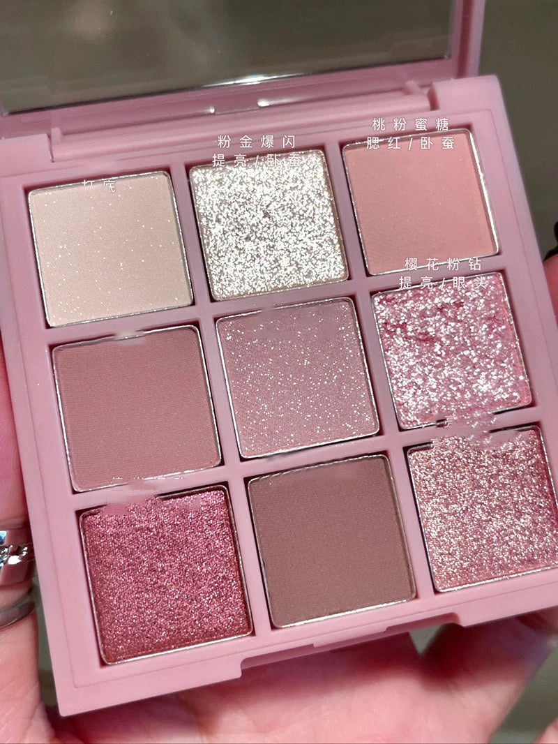 Paleta de Sombras Cintilantes
