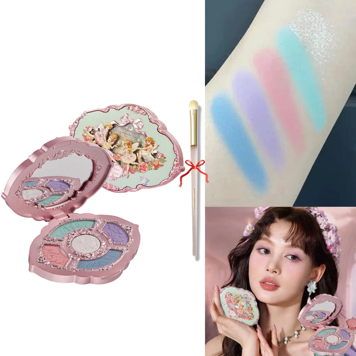 Paleta 6 Sombras Swan Ballet Flower Knows