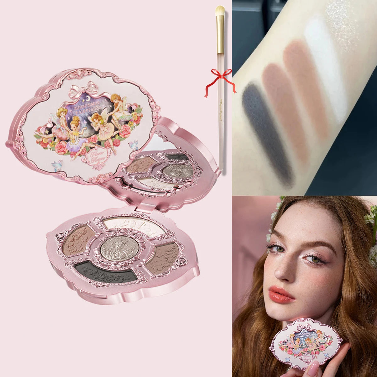 Paleta 6 Sombras Swan Ballet Flower Knows