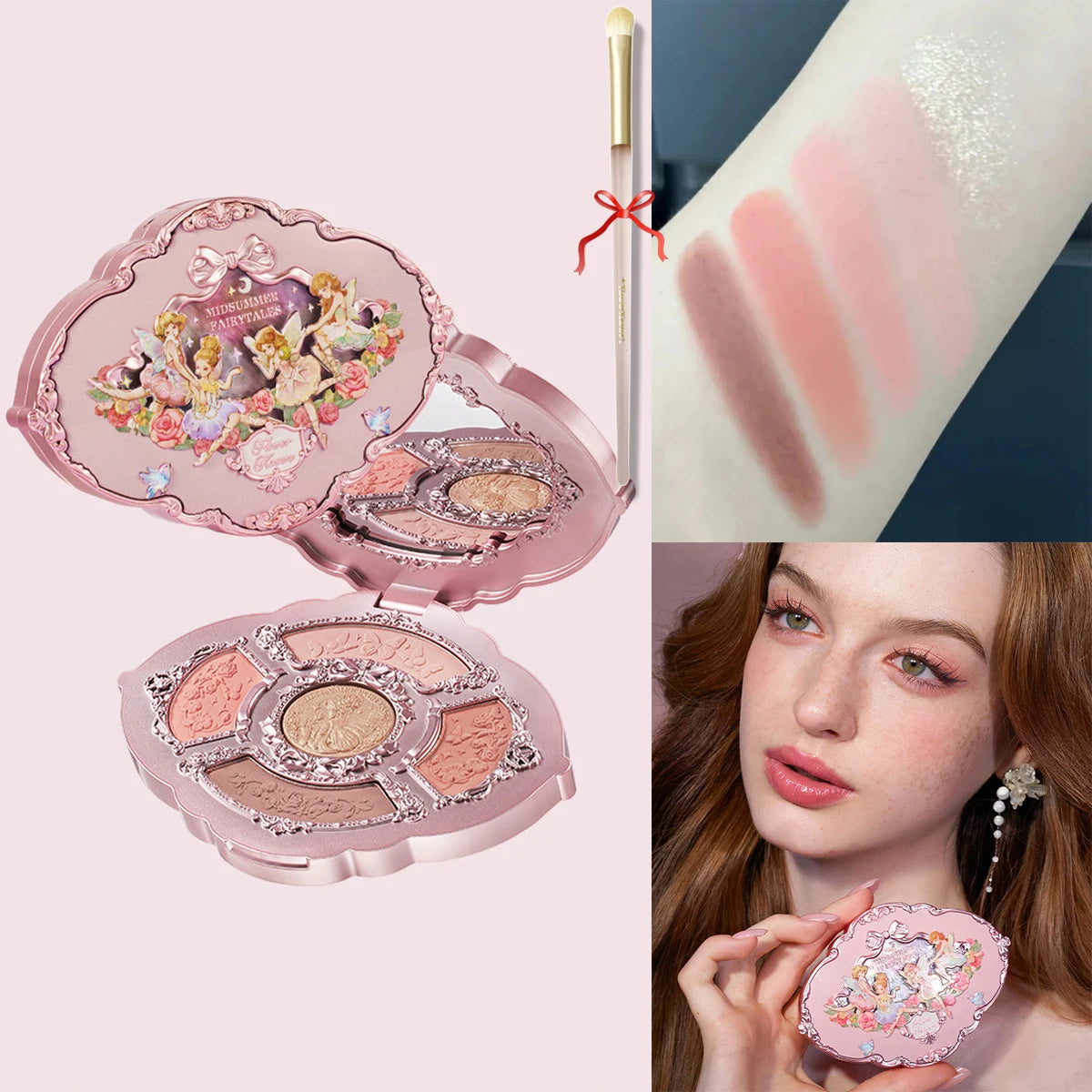 Paleta 6 Sombras Swan Ballet Flower Knows