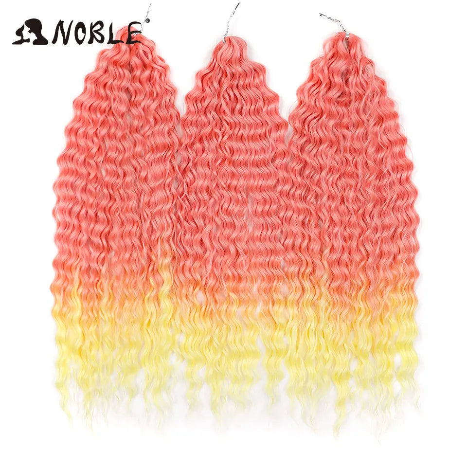 Cabelo Sintético Ondulado para Tranças