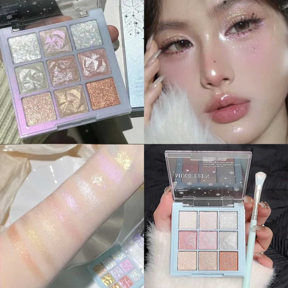 Paleta de Sombras Cintilantes