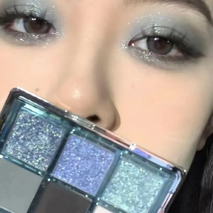Paleta de Sombras Cintilantes