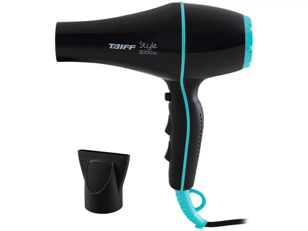 Secador de Cabelo Taiff Preto 2000W 2 Velo - 110V