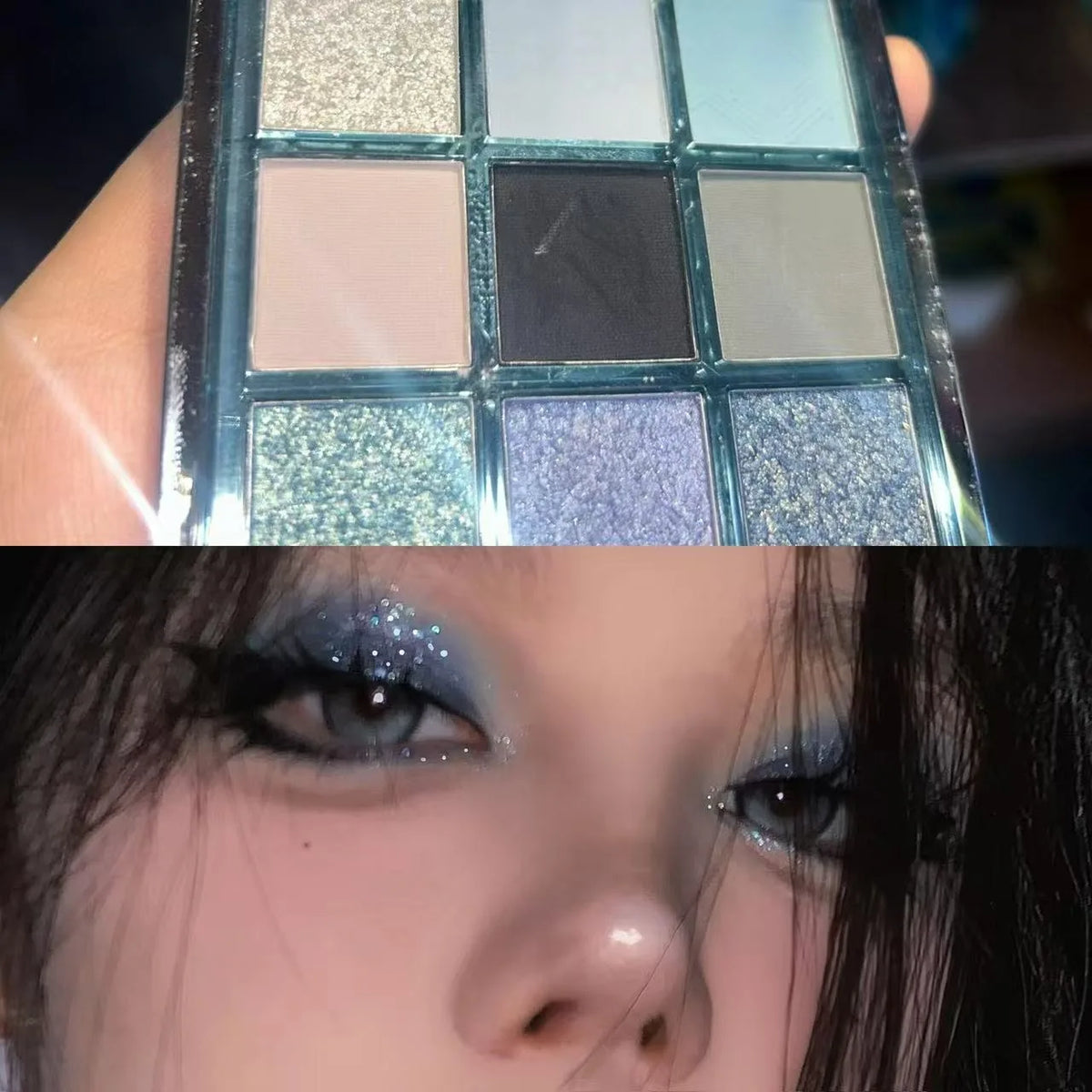 Paleta de Sombras Cintilantes