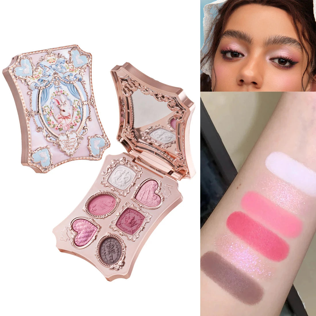 Paleta 6 Sombras Swan Ballet Flower Knows