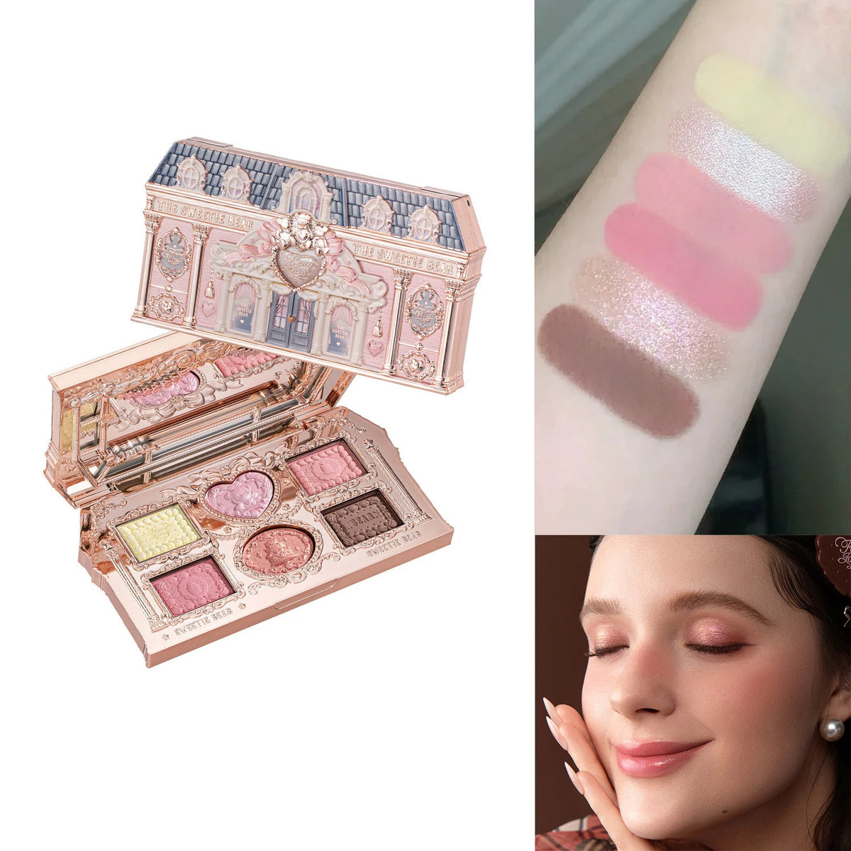 Paleta 6 Sombras Swan Ballet Flower Knows