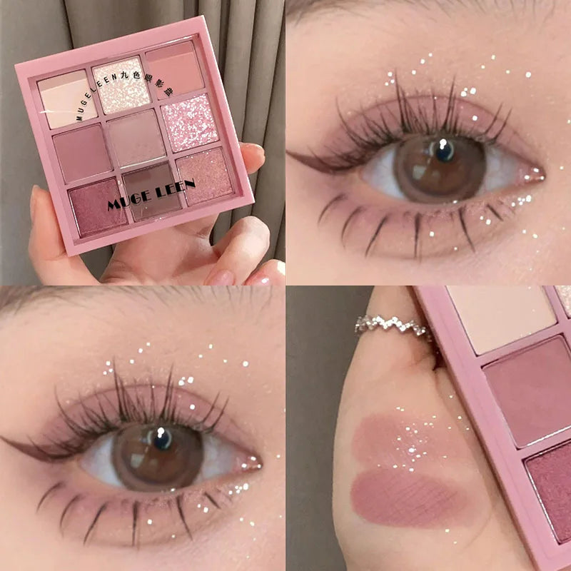 Paleta de Sombras Cintilantes