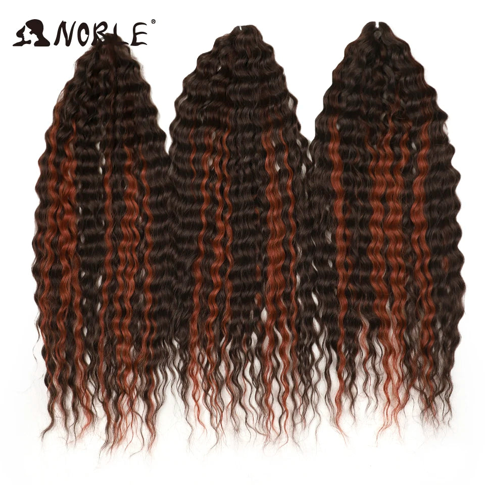Cabelo Sintético Ondulado para Tranças