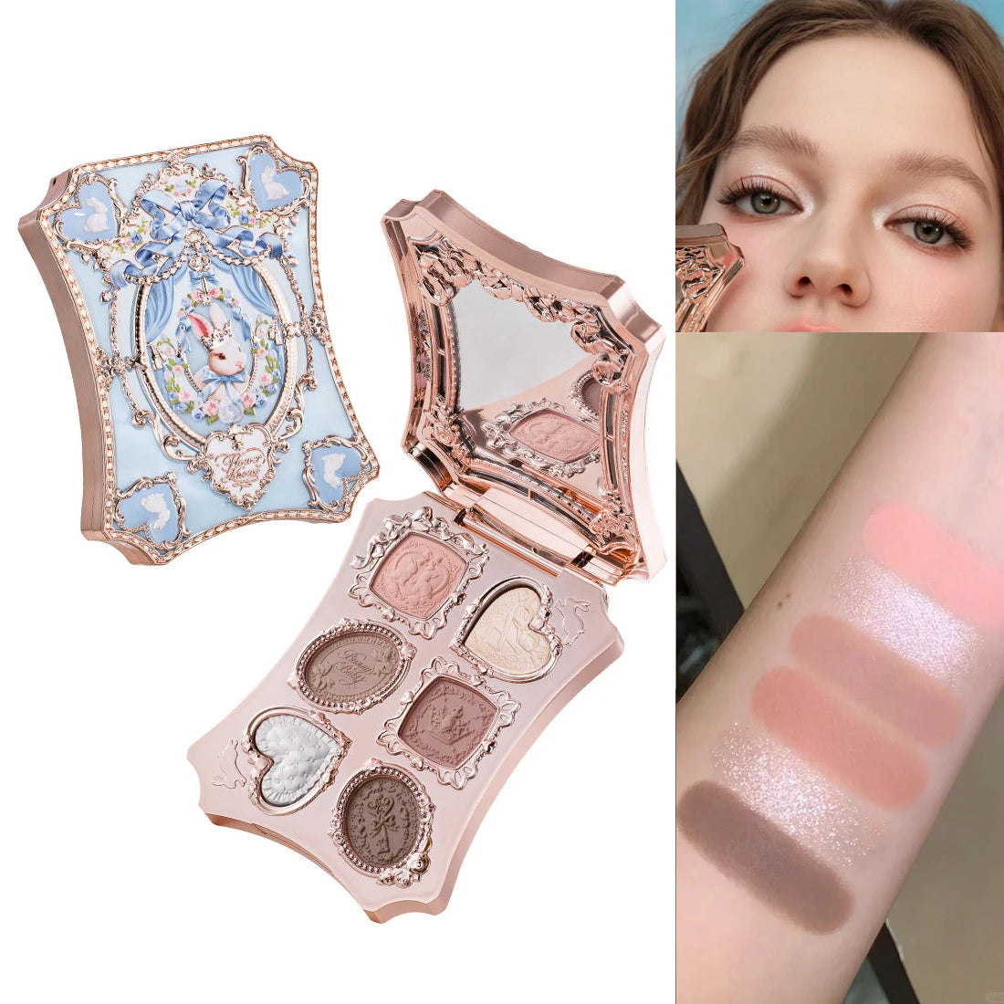 Paleta 6 Sombras Swan Ballet Flower Knows