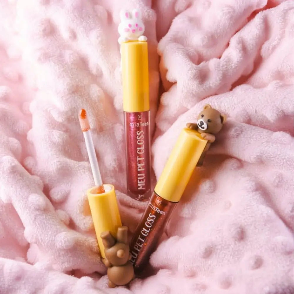 Kit 2 Gloss Labiais Meu Pet Mia Make