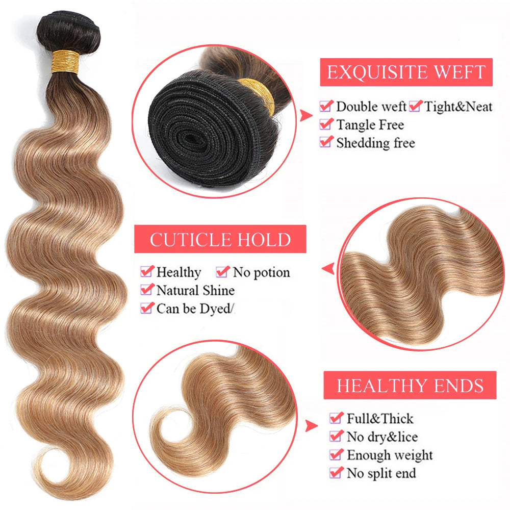 Extensão de Cabelo Ondulado Remy
