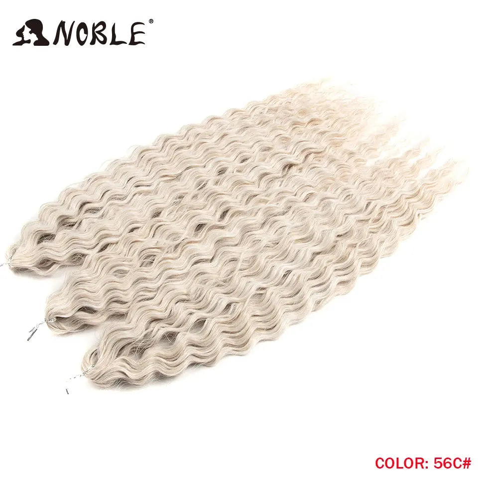 Cabelo Sintético Ondulado para Tranças