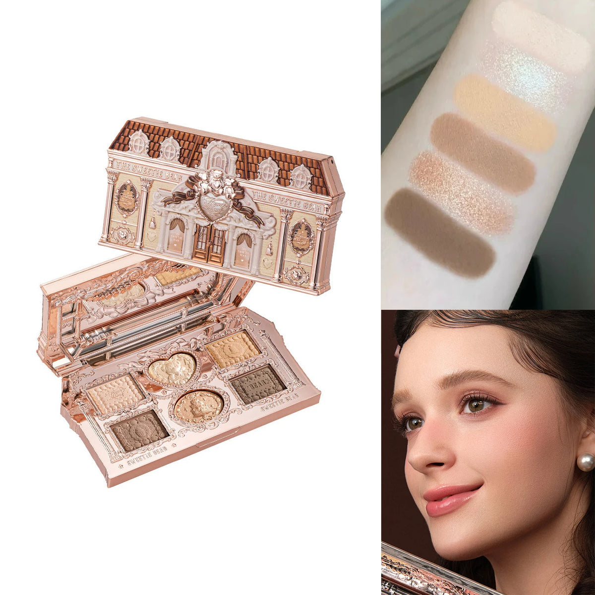 Paleta 6 Sombras Swan Ballet Flower Knows