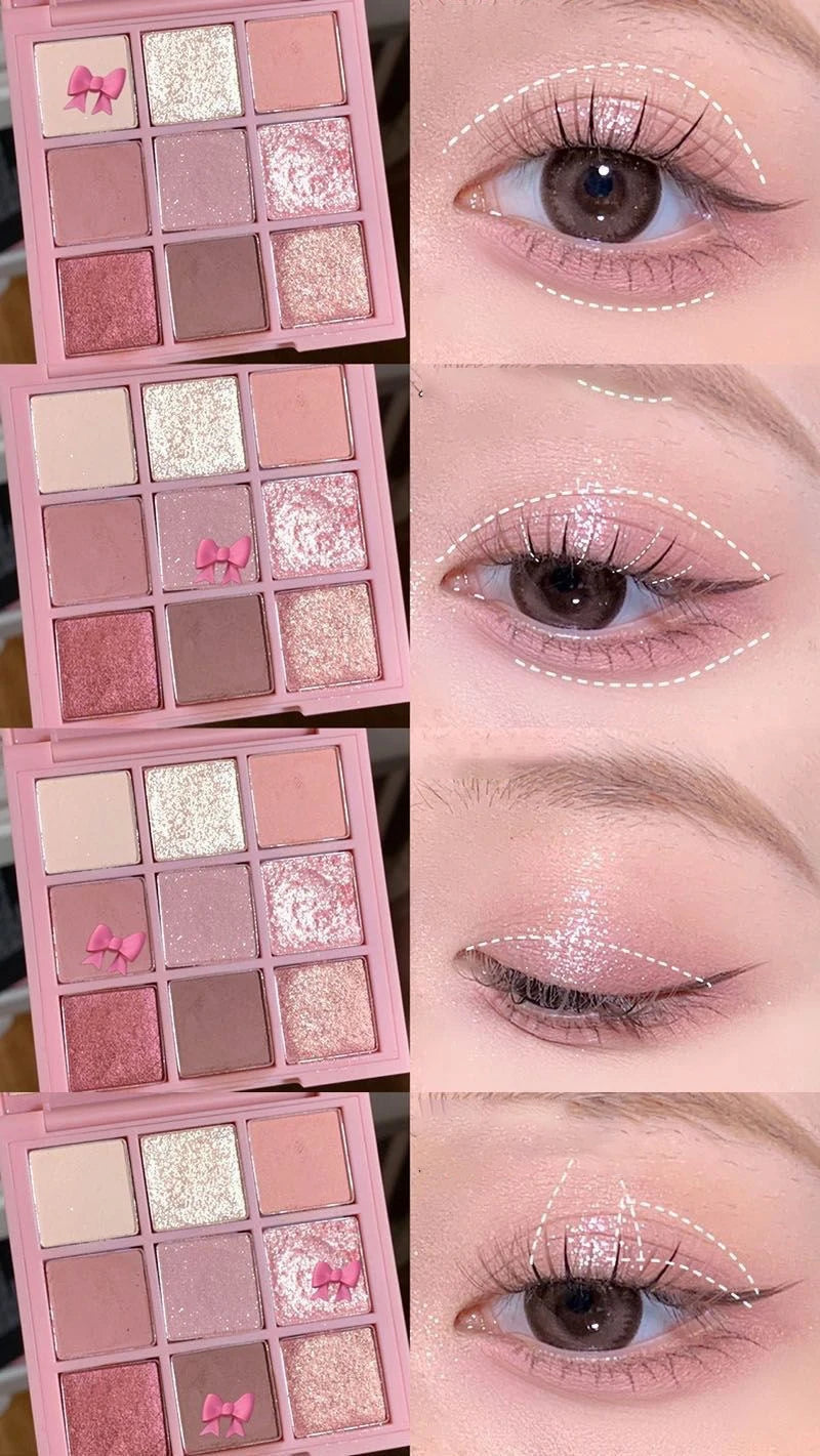 Paleta de Sombras Cintilantes