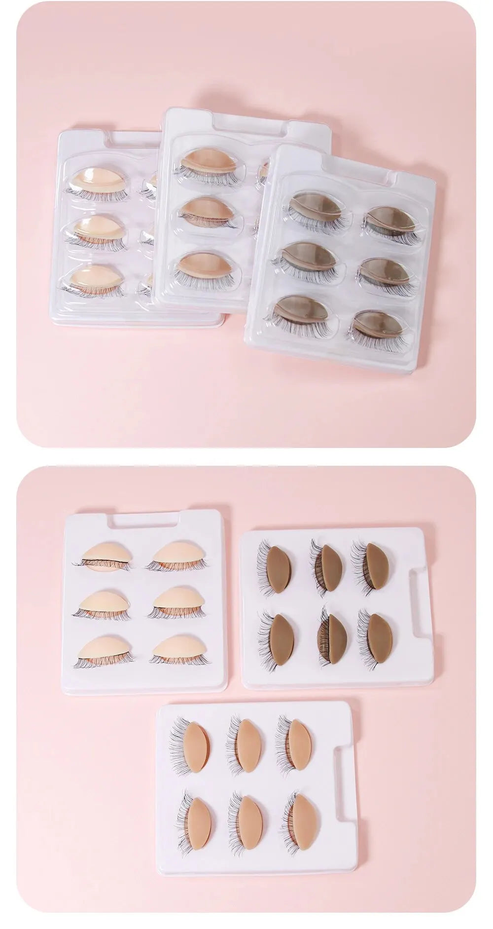 Kit 3 Pálpebras de Silicone para Treino