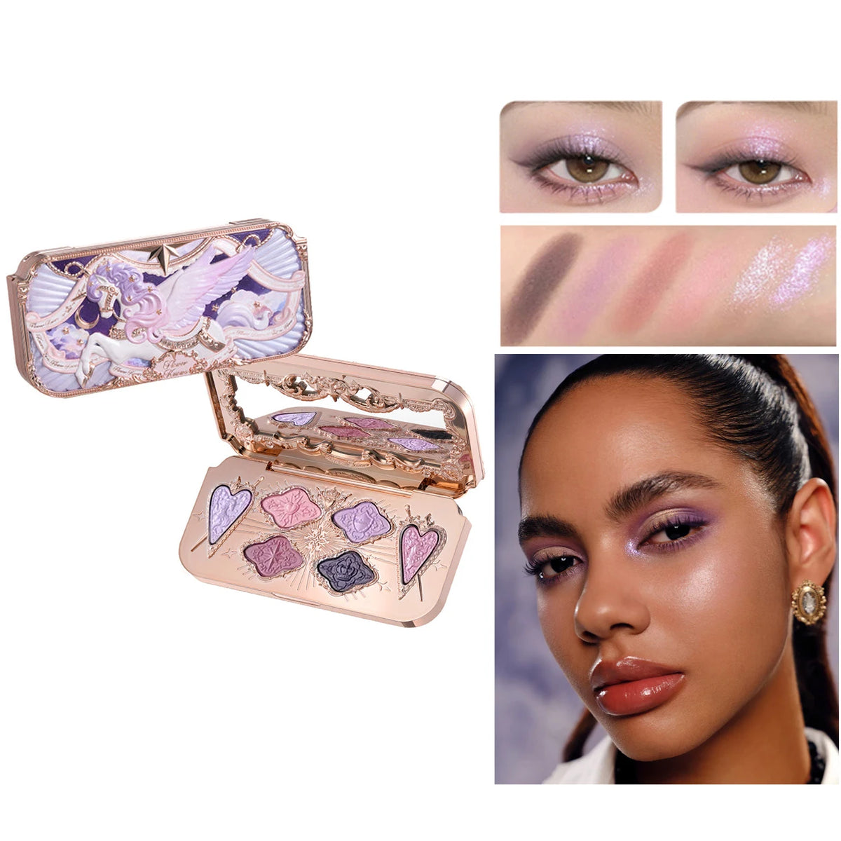 Paleta 6 Sombras Swan Ballet Flower Knows
