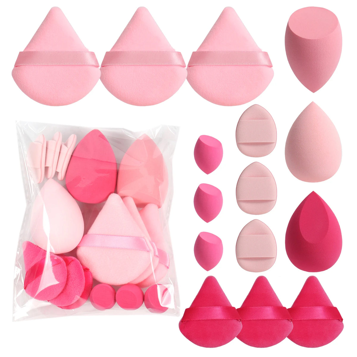 Kit Primavera de Esponjas para Maquiagem